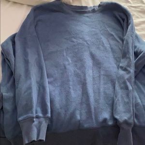 over sized sweatshirt